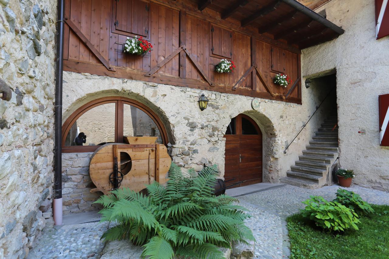 Agritur Ciastel Villa Sanzeno Eksteriør bilde